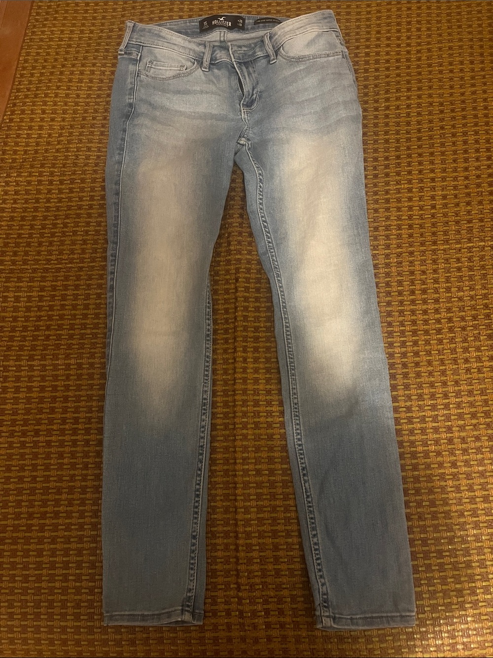 Hollister Women's Light Wash Skinny Jeans